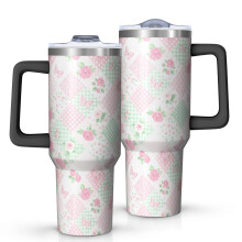 Pioneer blommigt isolerad tumbler 40oz
