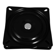 Plaque de siège pivotante noire de remplacement pour tabouret de bar/chaise 1
