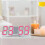 LED wall clock with night mode and adjustable brightness 5