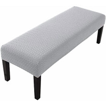 Jacquard eettafelbankhoes, rekbaar, wasbaar en afneembaar.