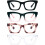 Lesebrille im Oprah-Stil für Damen mit Blaulichtfilter 1