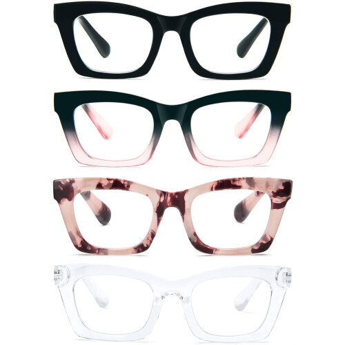 Lesebrille im Oprah-Stil für Damen mit Blaulichtfilter