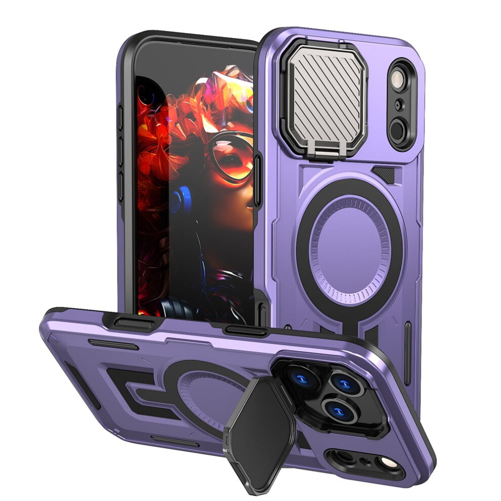 Magsafe Case For Iphone 17 Pro Max 6.9 Inch Rugged Purple 9341593944120