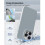 iPhone 11 silicone case shockproof light grey 3