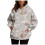 Women's Camo Hoodie Maple Leaf Print Oversized Sweatshirt 1