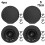 Heavy Duty Car Wheel Covers Waterproof 4-Pack 1