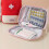 Mini portable medical bag red extra large 6