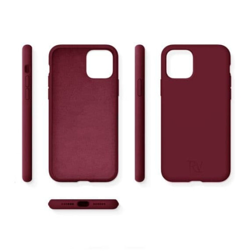 iPhone 11 case silicone red 1