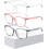 Blåljusblockerande glasögon unisex, 3-pack 1