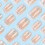French Tip Press-on Nails Medium Length White with Glitter 3
