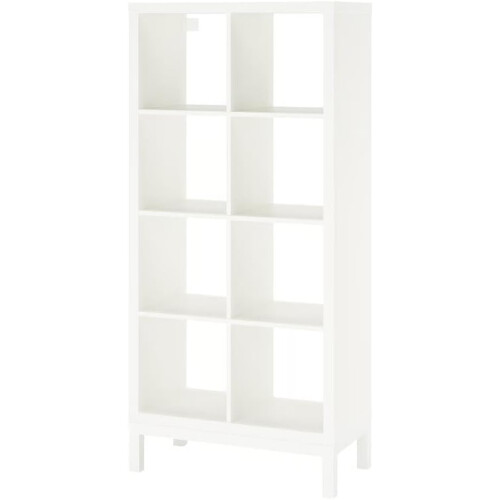 KALLAX 8-Cube Unit with Underframe 77x164cm