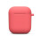 Silicone AirPods Case with Carabiner Red 2