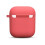 Silicone AirPods Case with Carabiner Red 3