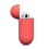 Silicone AirPods Case with Carabiner Red 4