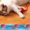 Cat ball with rope bite-proof automatic jumping toy green 4