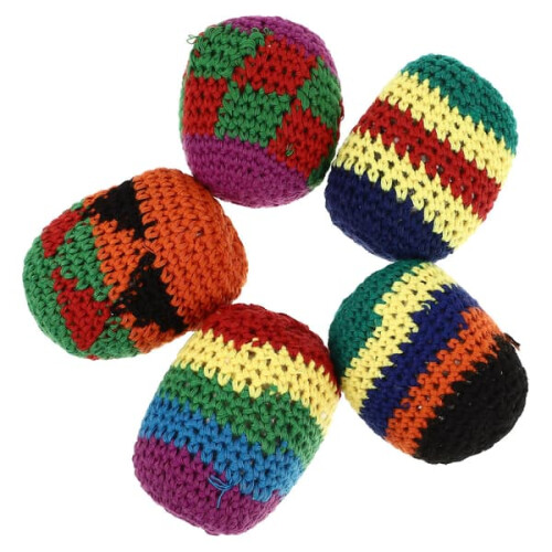 Hacky Balls Knitted Kick Balls 6 pcs 2