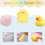 Squishy Fidget Toys Kawaii Soft Squeeze Pack 12pcs 3