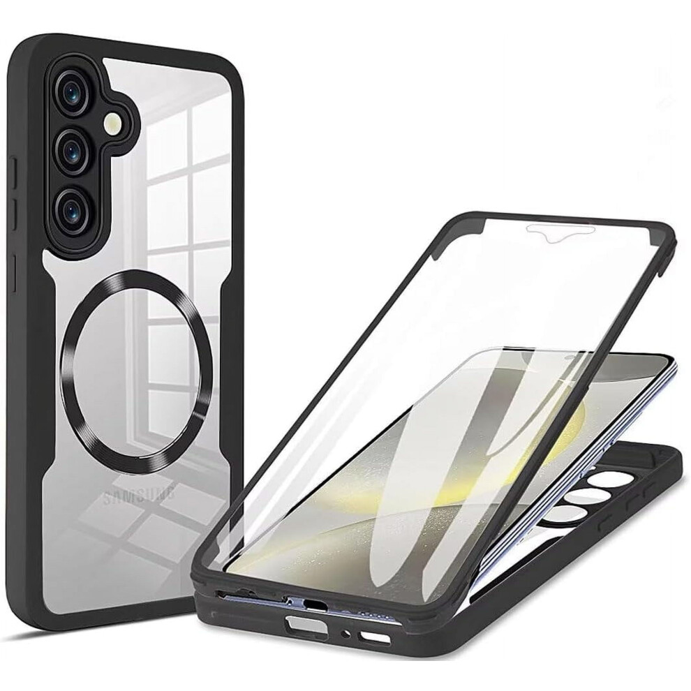 Clear Hybrid Phone Case For Galaxy A56 5G With Screen 9341593949941