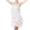 Women's Salsa Dance Dress with Sequins and Tassels 1