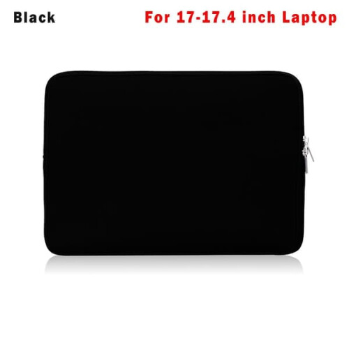 Laptop Sleeve Case Black for 17-17.4 Inch 1