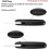 Peugeot Citroen Trunk Lid Key Shell CE0536 Foldable 2