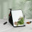 Foldable Tabletop Makeup Mirror PU Leather 25.5x18cm 6