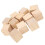 Wooden blocks untreated smooth 12-pack 6