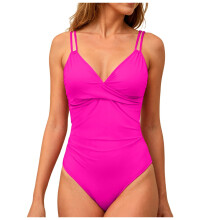 Costum de baie dintr-o singură piesă pentru femei, cu control al abdomenului și armătură