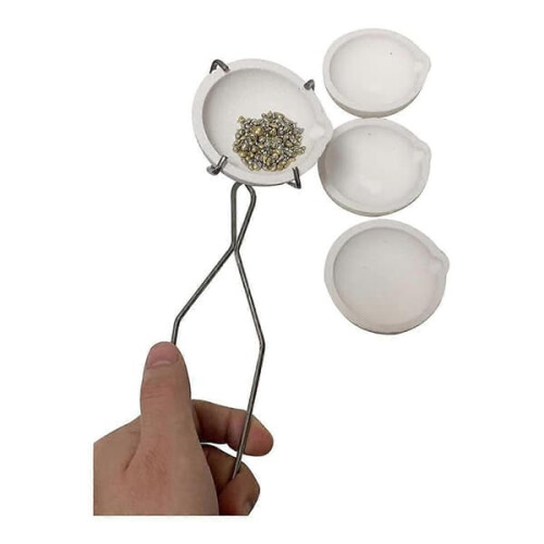 Ceramic Crucible Bowl Set for Melting Gold Silver Copper 3 1