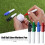 Ball Line Marker Template for Letters Drawing 6 pcs 7