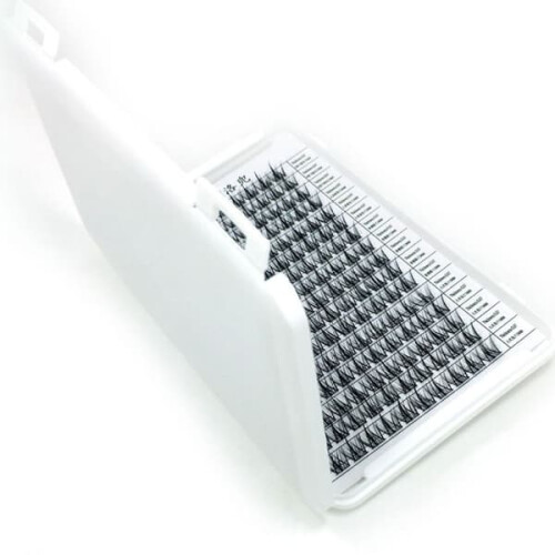 3D individual eyelashes 11mm 320 clusters 2