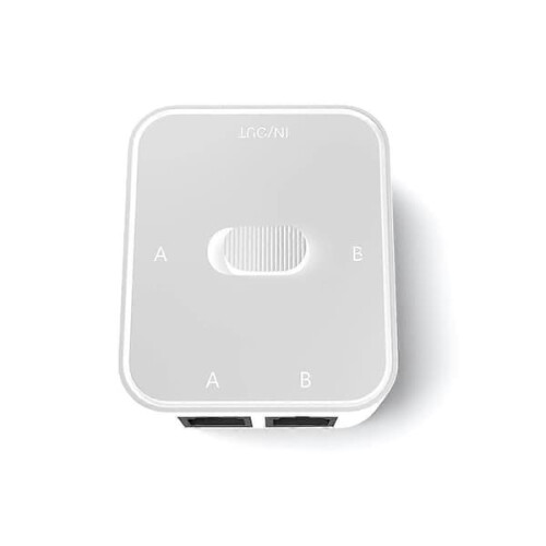 RJ45 LAN Switch CAT6 2-Port 1000 Mbps 1