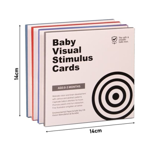 Baby Visual Cards High Contrast 0-3 Months Set 1