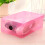 Clear Shoe Storage Boxes Foldable Stackable 5 pcs 10.8 x 5