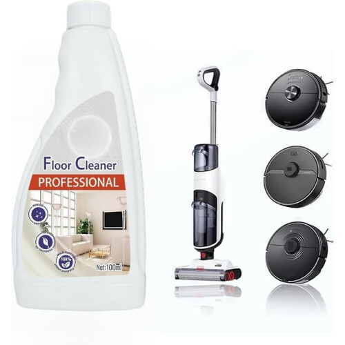 Floor Cleaning Liquid for Robot Vacuums and Mops Compatible 2