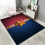 Vintage square rug soft non-slip high absorption 120x120cm 7