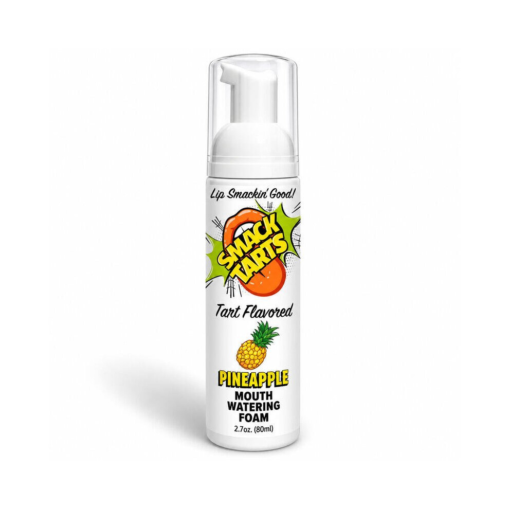 Doc Johnson Smack Tarts Mouthwatering Foam Â Sour Pineapple Â 2.7Oz Bottle