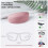 Sunglasses Case Pink Classic Large 3