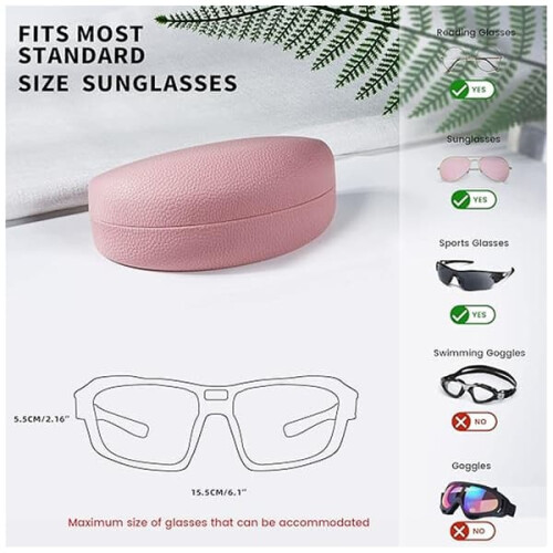 Sunglasses Case Pink Classic Large 2