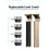 Beard Trimmer Black 4-Piece Set 8