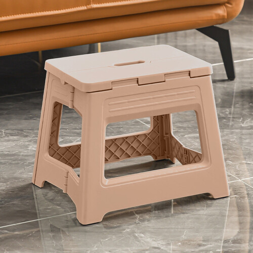 Plastic Folding Stool Outdoor Portable 1 Piece 2