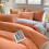 Organic Cotton Bedding Set 300 TC 4-Piece Orange 4