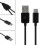 Câble de charge multiple USB vers double USB-C 2 en 1 4