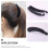 Zwarte plastic haarclips voor dames, 6 stuks 7