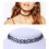 Choker Necklace Black One Size 12-Pack 2