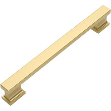 Brushed Gold Cabinet Pulls 96mm Center 10 Pack