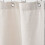 Rustic ruffle shower curtain linen blend 72x72 in 5