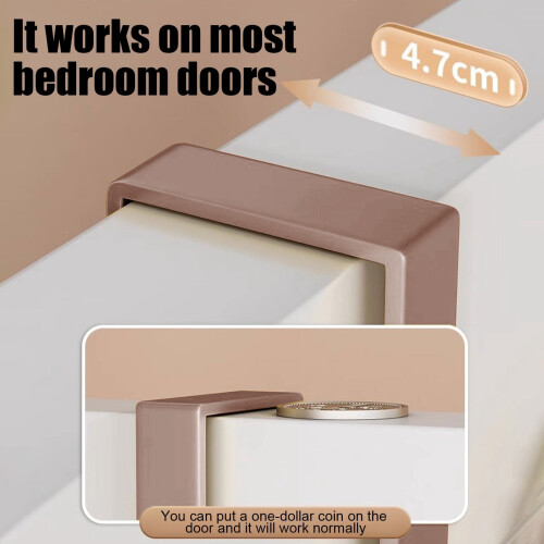 Over Door Hooks Rack Brown 7-Hook 2