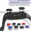 PS5 silicone thumb grips multi-color 8-piece pack 3