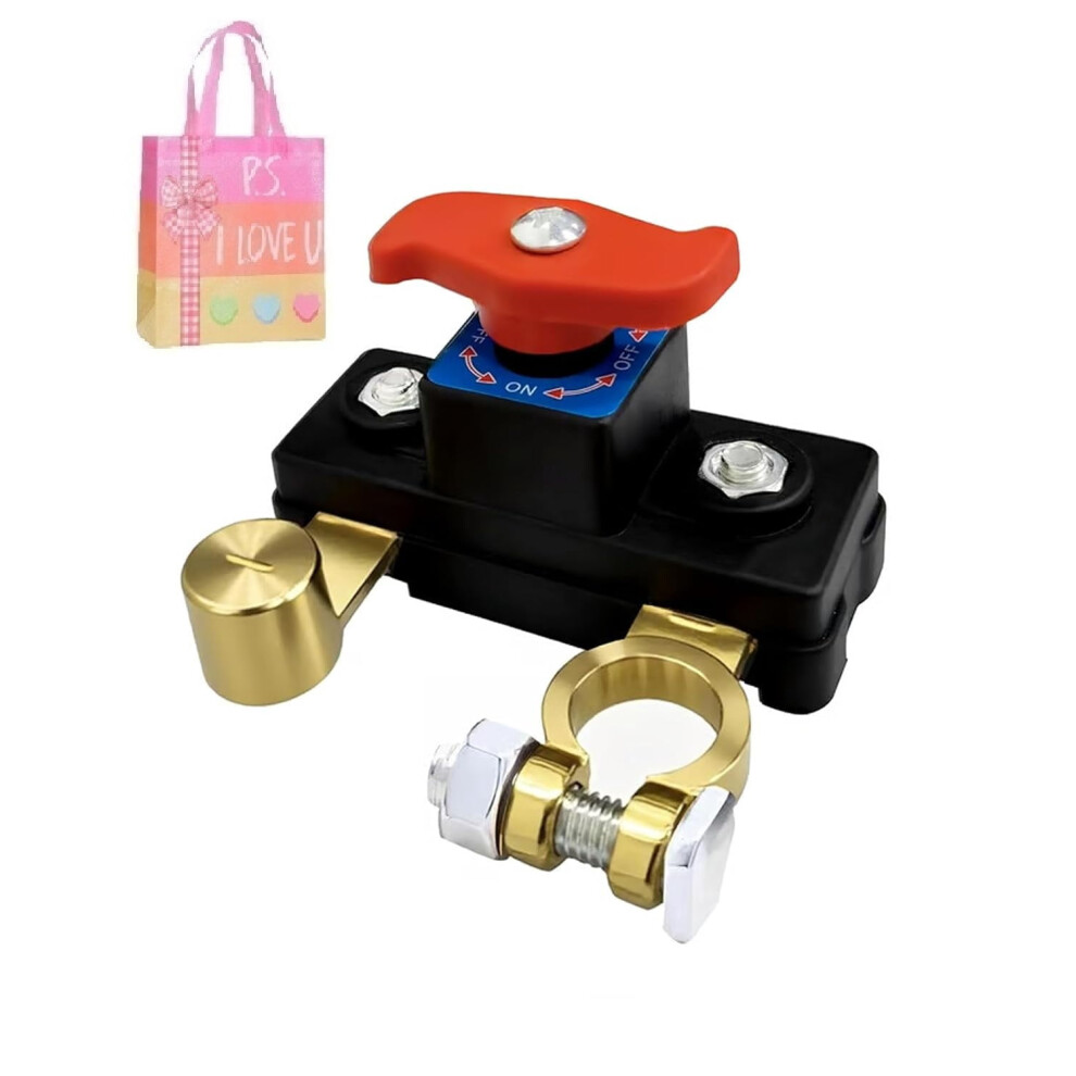 Battery Disconnect Switch 12V/24V Universal Manual Isolator 9097180074090